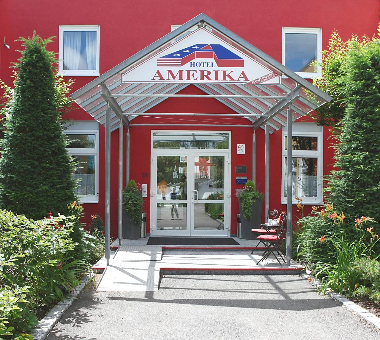 Hotel Amerika บาด ชุสเซนรีด ภายนอก รูปภาพ